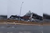 Rus ordusundan temizlenen Buça’daki yıkım görüntülendi