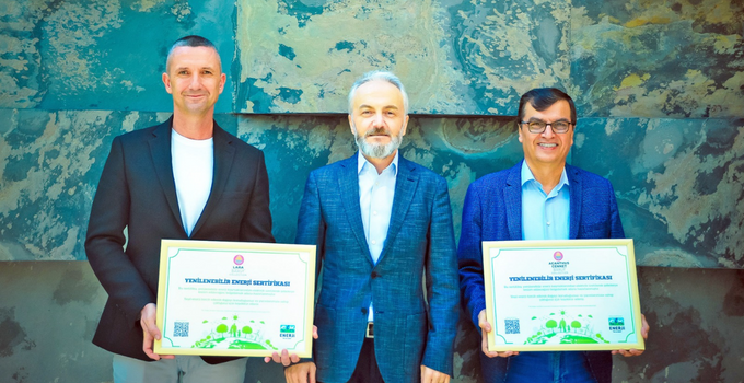 Akdeniz’in ilk yeşil enerji sertifikalı otelleri Barut Hotels’ten
